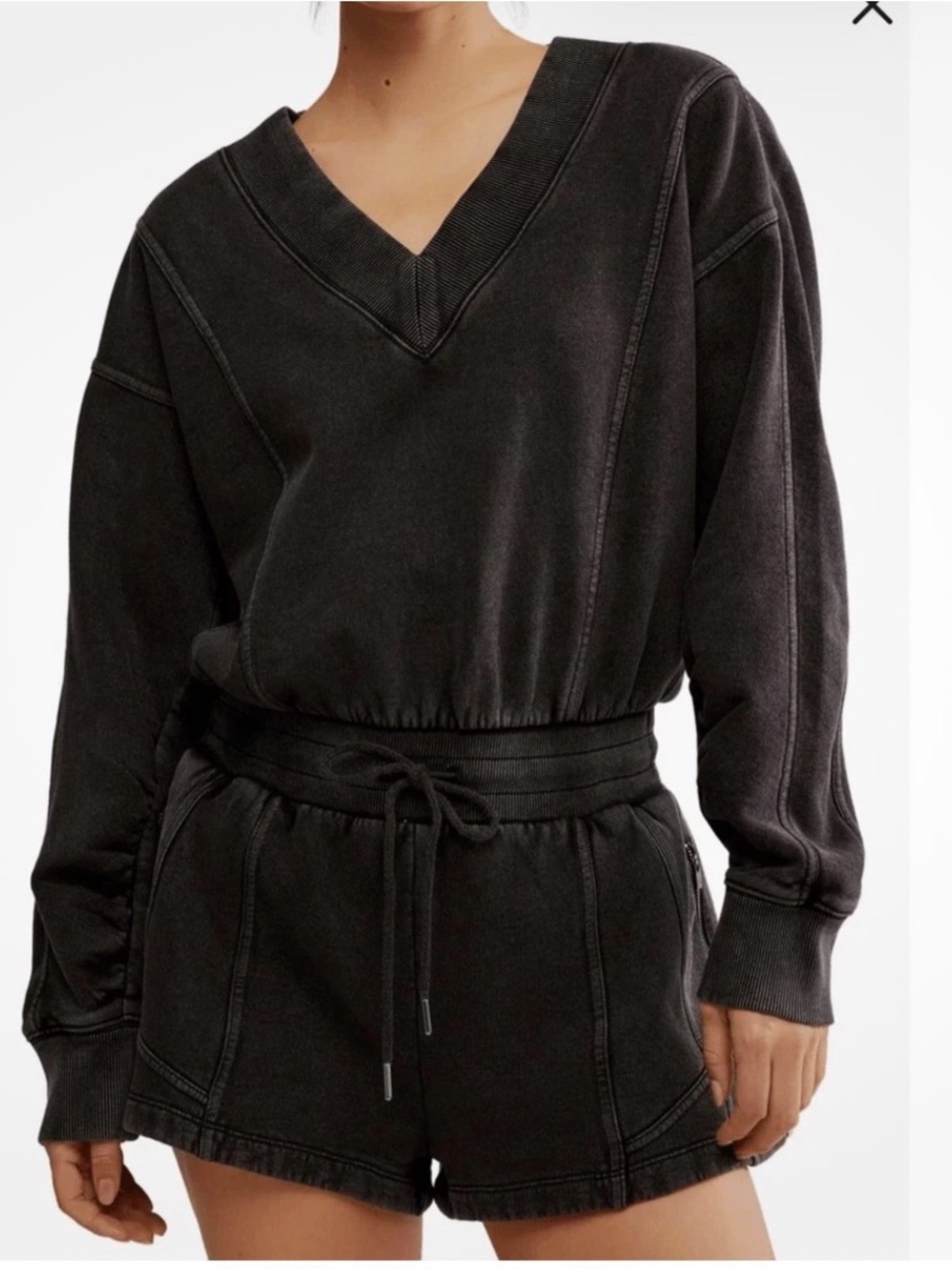 Free People Gray Romper Size XS NWT